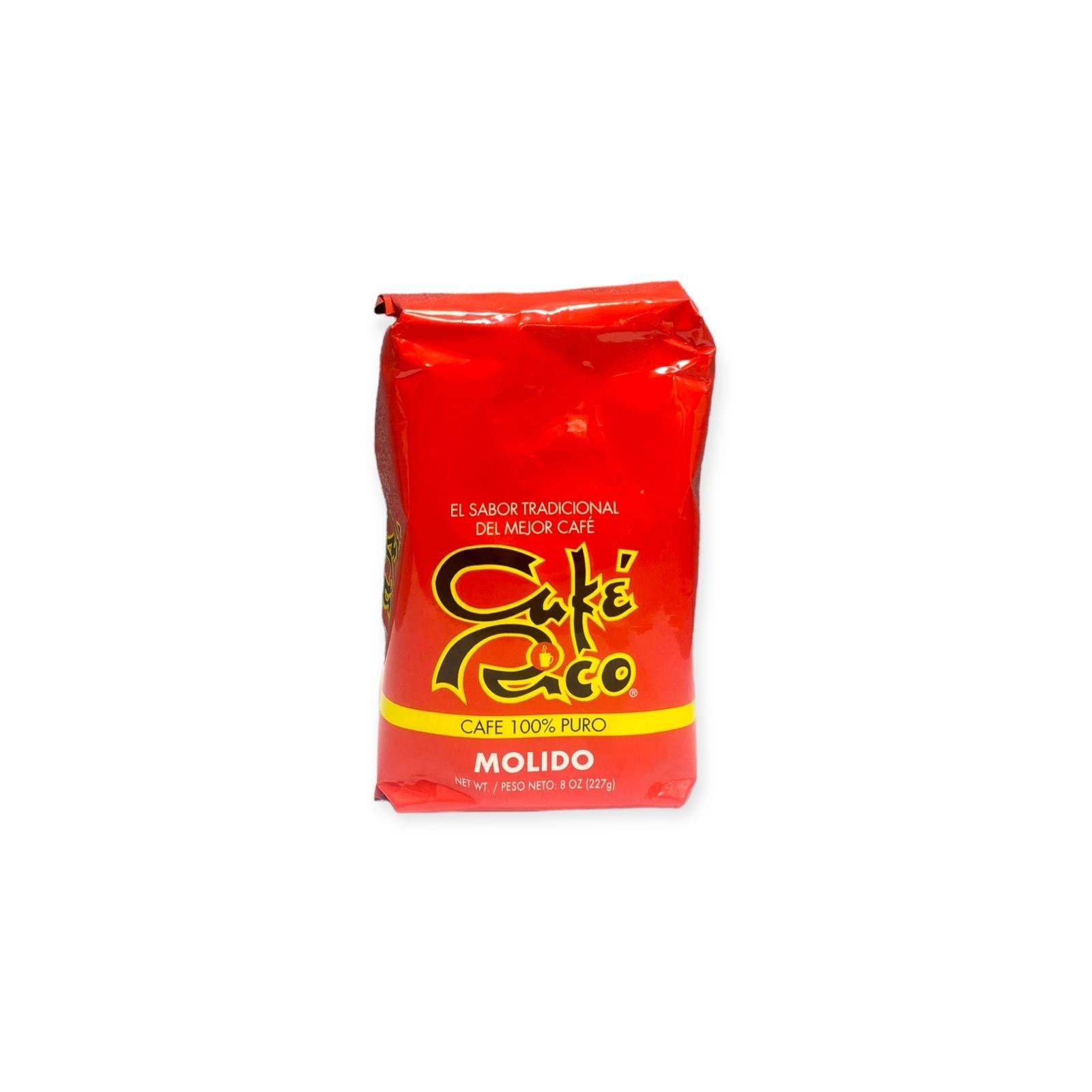 Café Rico Molido 100% Puro 14oz/8oz