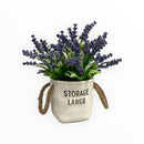 Decorative Artificial Plants - Regular Size / ''Storage Large'' Plastic Pot