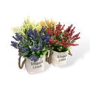 Decorative Artificial Plants - Regular Size / ''Storage Large'' Plastic Pot