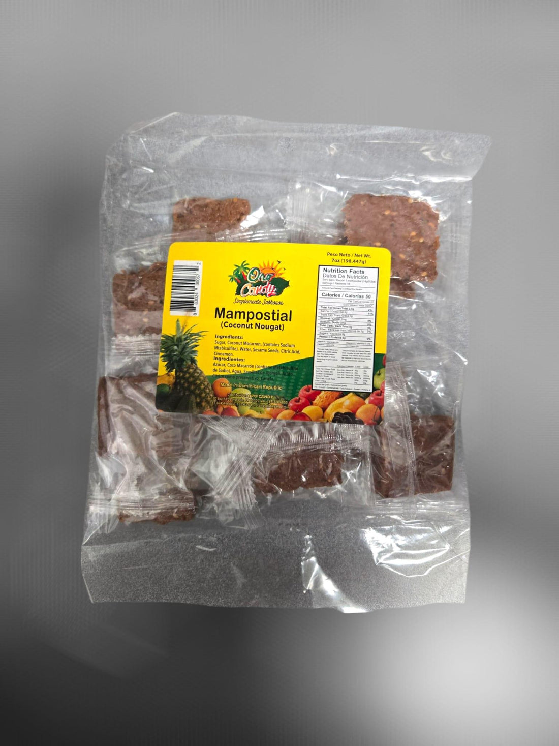 Oro Candy – Mampostial 6 oz | Dulce Tradicional Puertorriqueño