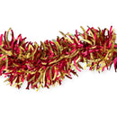 Navidad - Guirnalda en Oropel/Tinsel, Color a Escoger 9ft