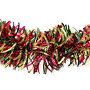 Navidad - Guirnalda en Oropel/Tinsel, Color a Escoger 9ft