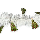 Navidad - Guirnalda en Oropel/Tinsel, Color a Escoger con Arbol 9ft