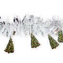Navidad - Guirnalda en Oropel/Tinsel, Color a Escoger con Arbol 9ft