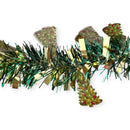 Navidad - Guirnalda en Oropel/Tinsel, Color a Escoger con Arbol 9ft