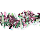 Navidad - Guirnalda en Oropel/Tinsel, Color a Escoger 9ft