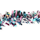Navidad - Guirnalda en Oropel/Tinsel, Color a Escoger 9ft