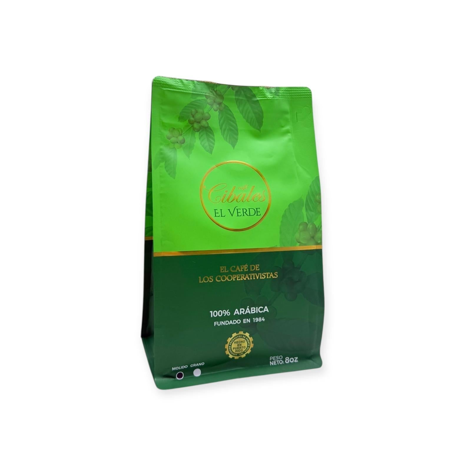 Café Cibales 'El Verde' Molido 8oz