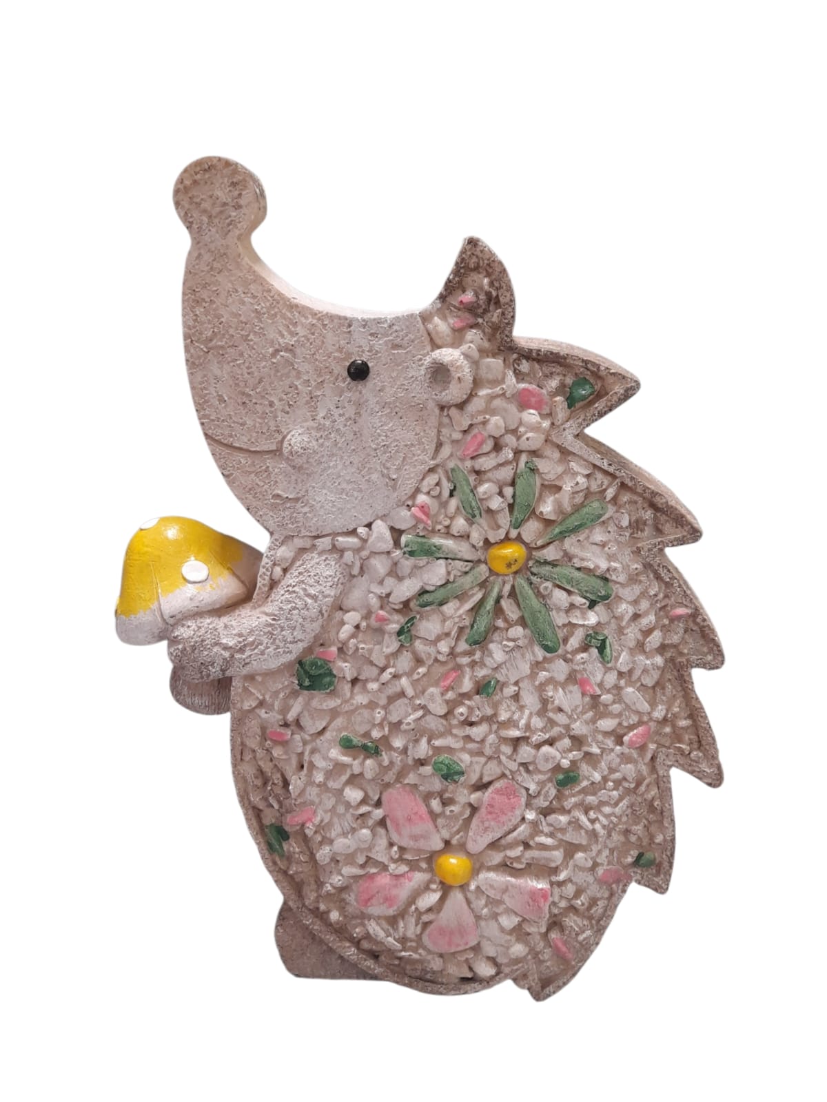 Figuras Decorativas de Polyresin – Búho, Mariposa y Erizo