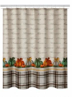 Otoño - Printed Shower Curtain & Shower Curtain Liner
