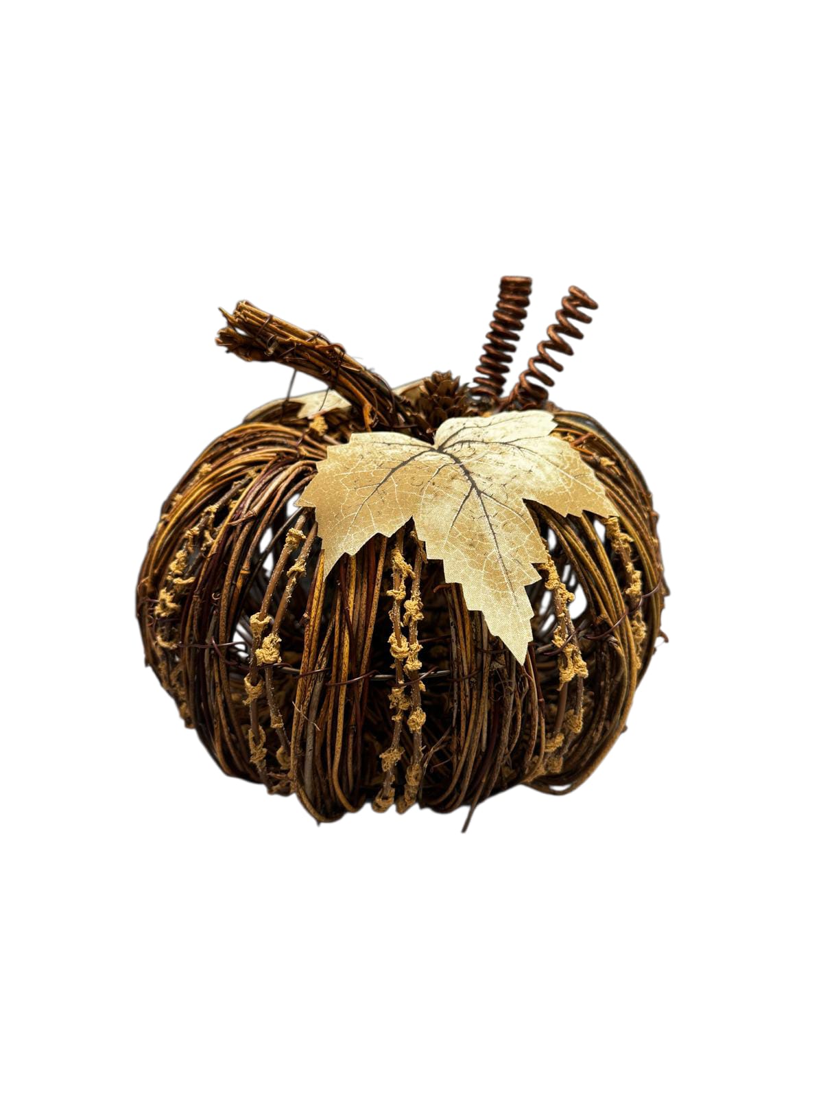 Otoño - Calabazas Rústicas Decorativas | 8" x 7"