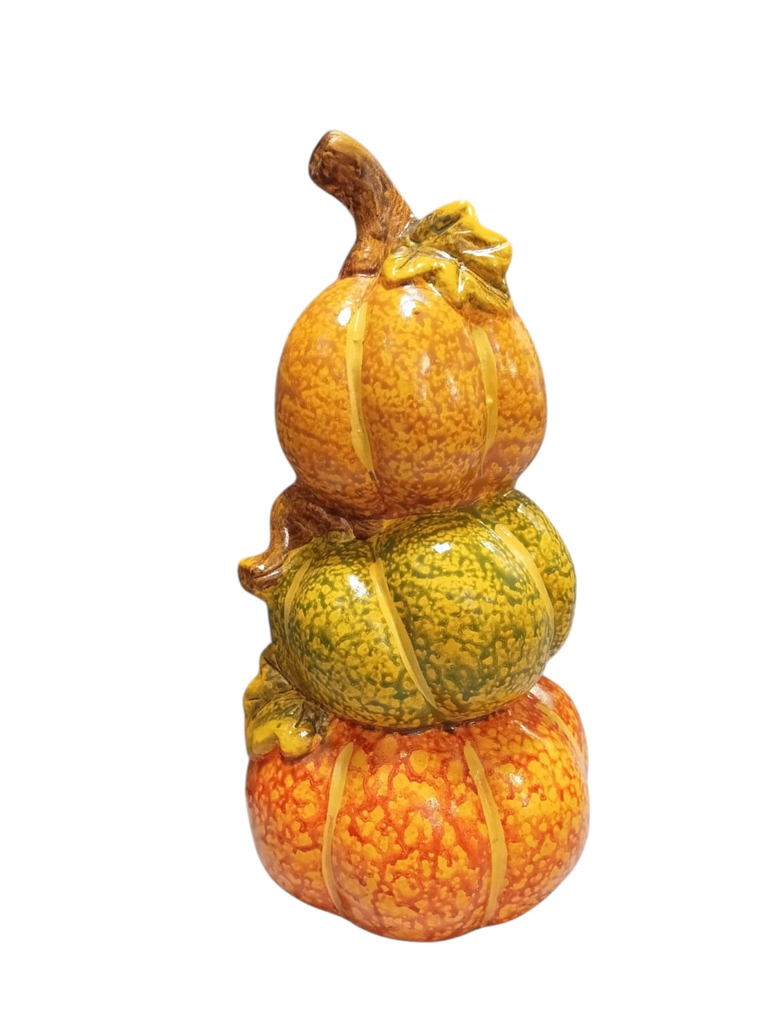 Otoño - Figura de 3 Calabazas en Cerámica *SOLO REOGIDO EN TIENDA*