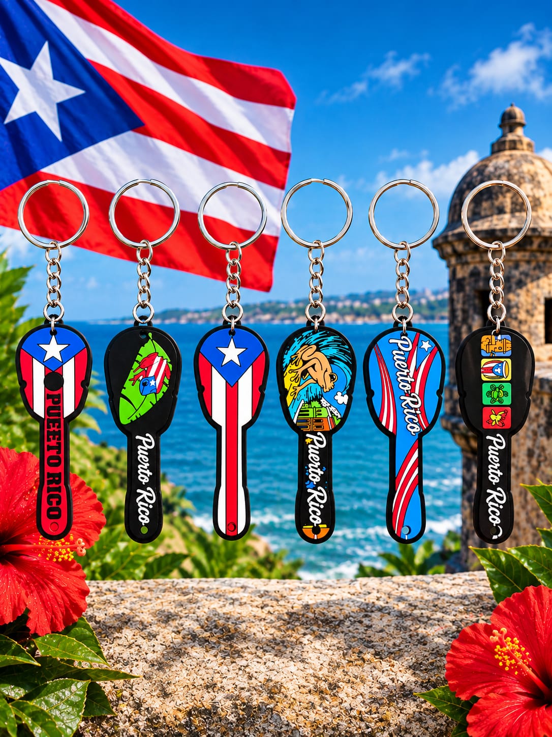 Souvenirs Puerto Rico - Llaveros de Puerto Rico