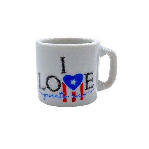 Souvenir Puerto Rico - Mini Tazitas Decorativas