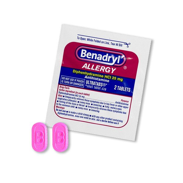 Benadryl Adult Ultratab Disp (2 Tablets)