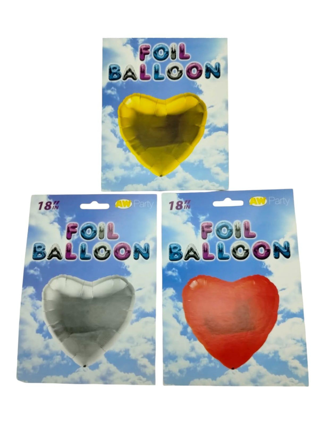 Heart shaped balloon 18"