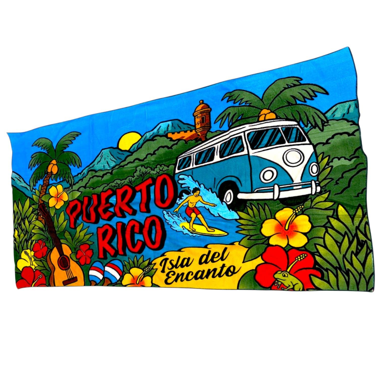 Souvenir de Puerto Rico- Toallas de Puerto Rico
