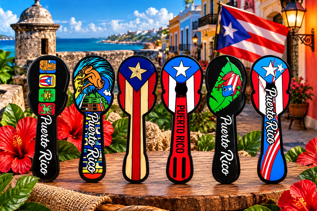 Souvenirs Puerto Rico -Magnetos de Guitarra de Puerto Rico🎸