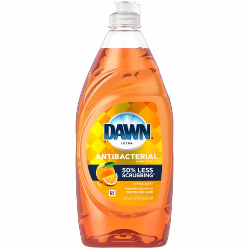 Dawn Ultra Antibacterial / Dishwashing 50% Less Scrubbing (18fl.oz)