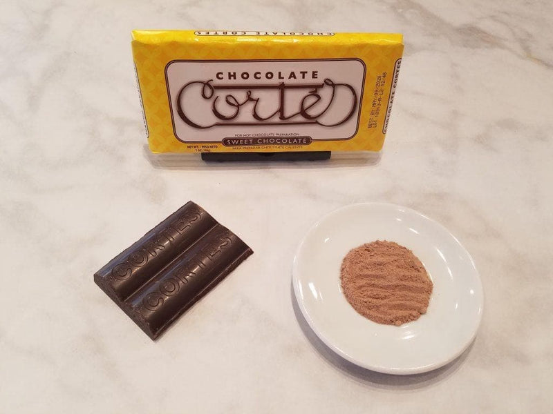 Chocolate Cortes para Chocolate Caliente (Hot Chocolate).