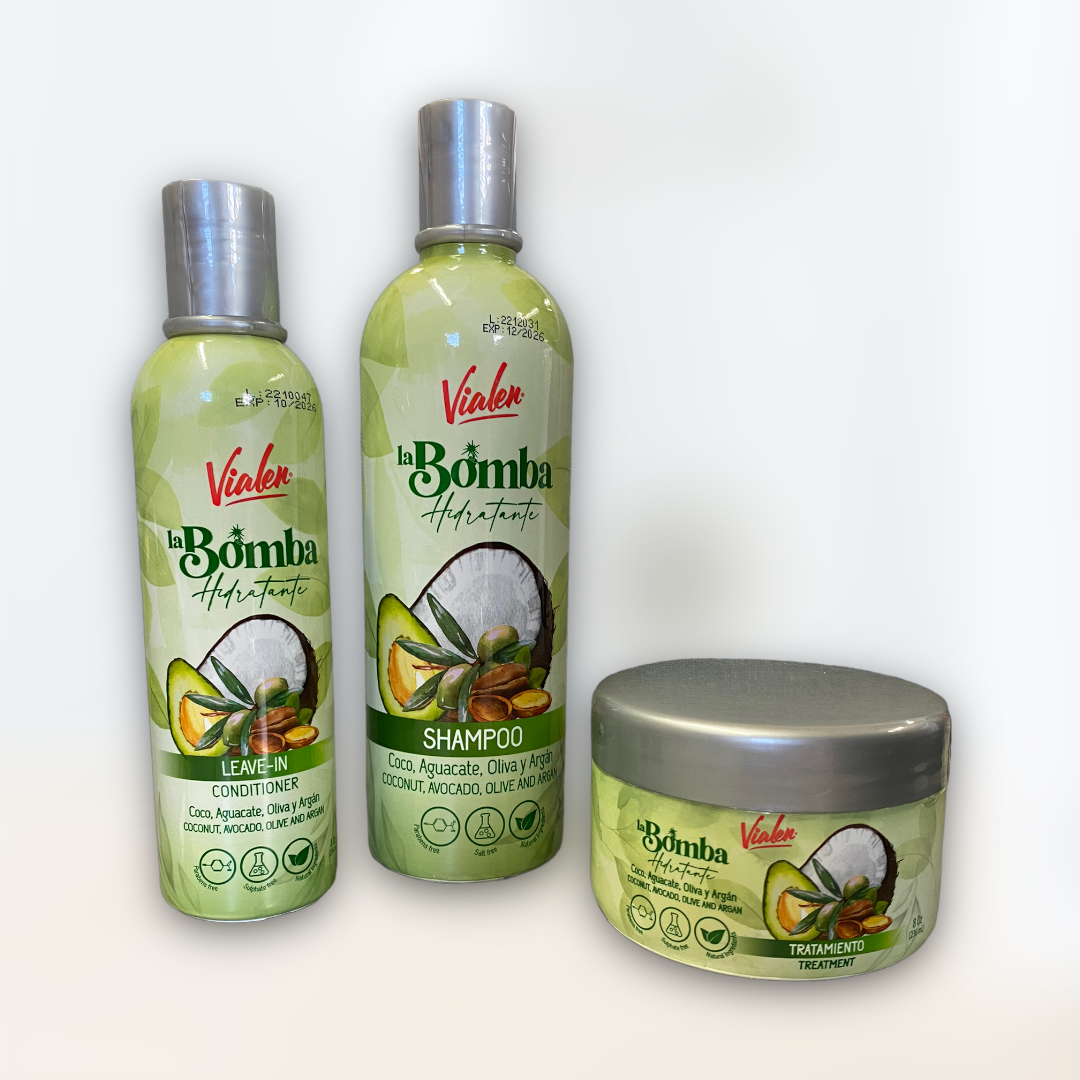 Vialen - La Bomba Hidratante (Coco, Aguacate, Oliva y Argan).
