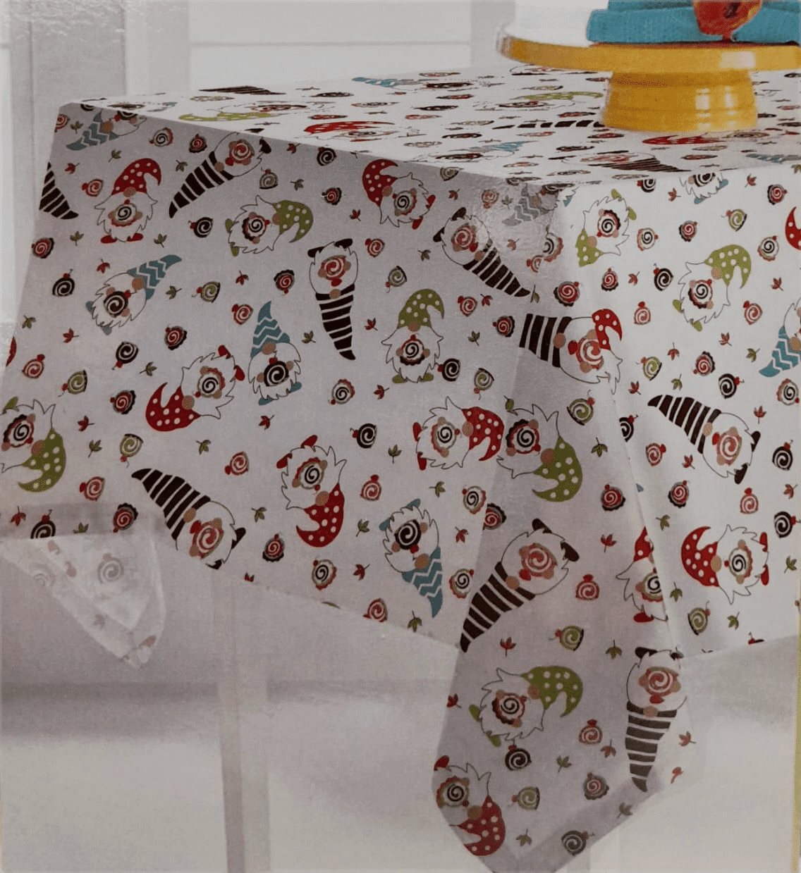 Printed Tablecloth- Square 54''x 54''.