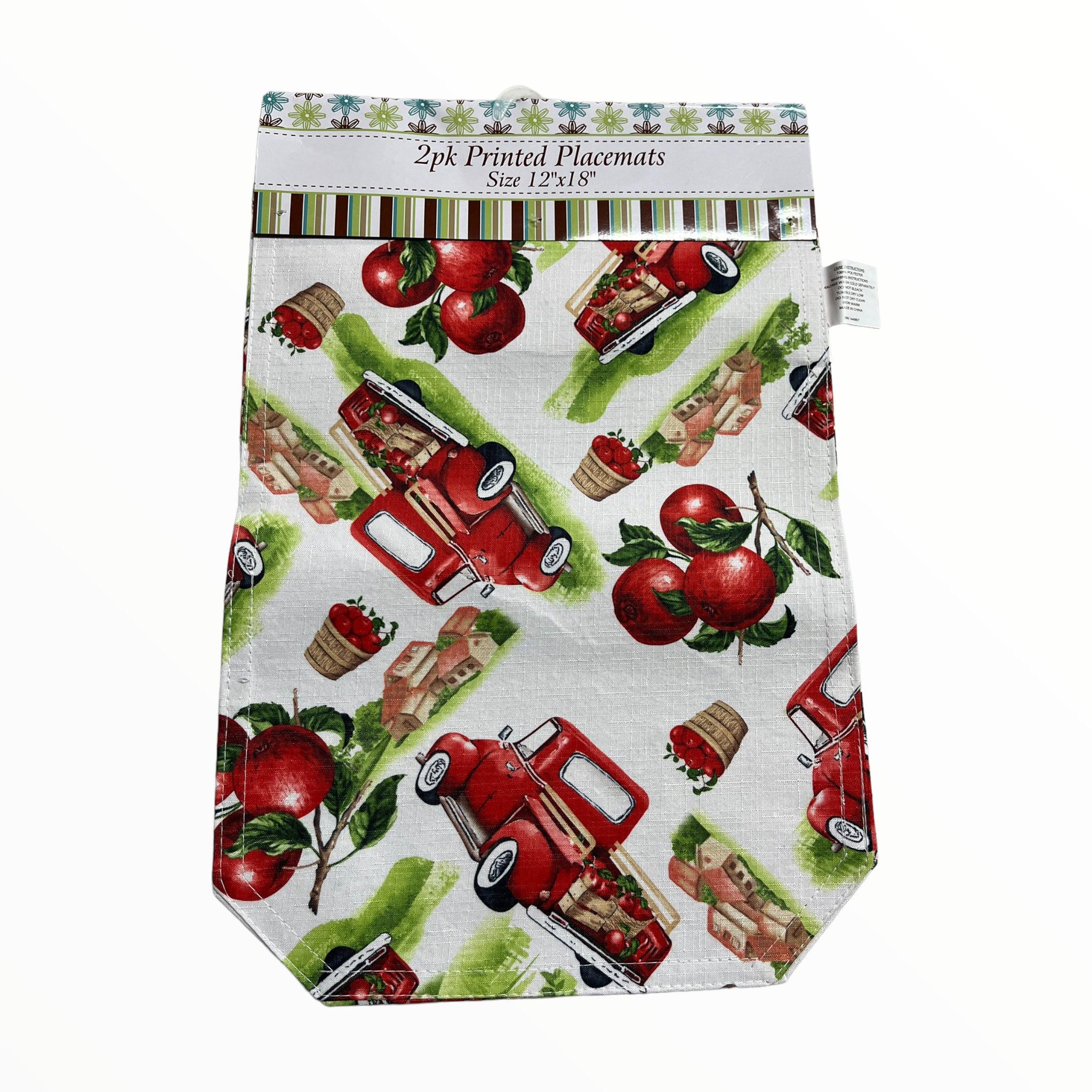 Printed Placemats (2 Pack) (6 Estilos)