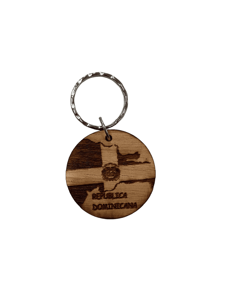 Wood Keychains -República Dominicana | Artesanal.