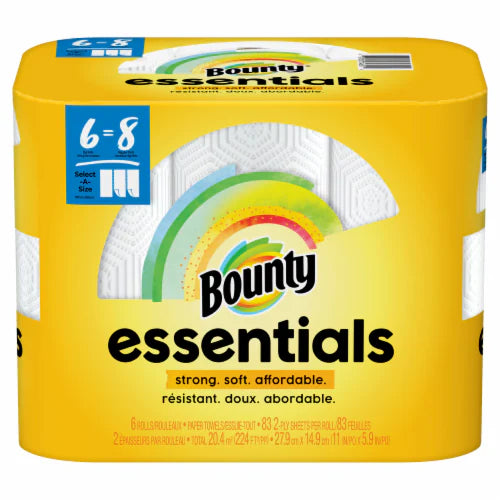 Bounty Essentials 6 Rolls