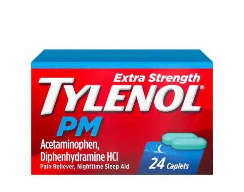 Tylenol Extra Strength PM 500mg (24 Caplets)