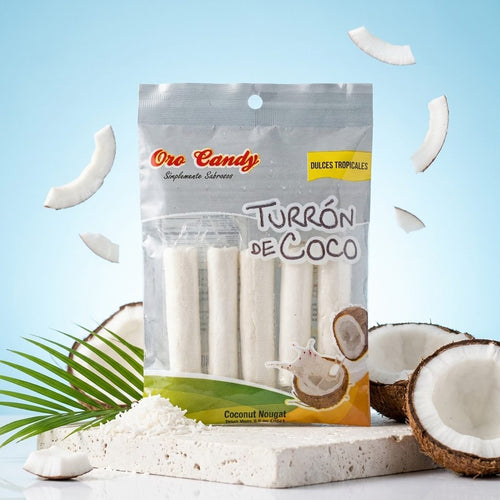 Oro Candy - Turrón de Coco (Coconut Nougat)
