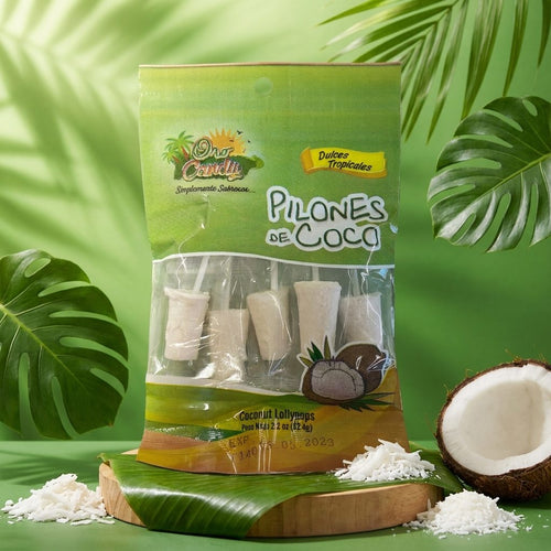Oro Candy - Pilones de Coco (coconut pylons)