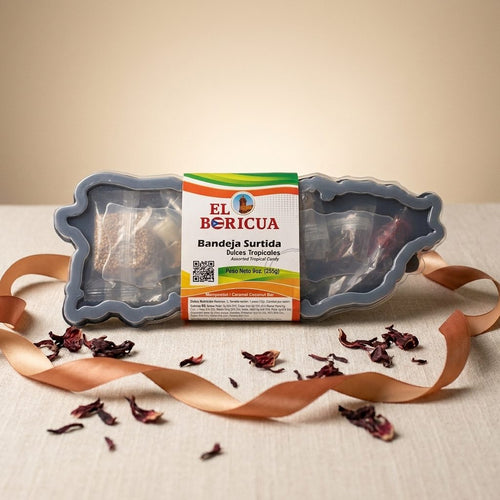 EL BORICUA - Bandeja Surtida Con Dulces Típicos (9oz/255g)