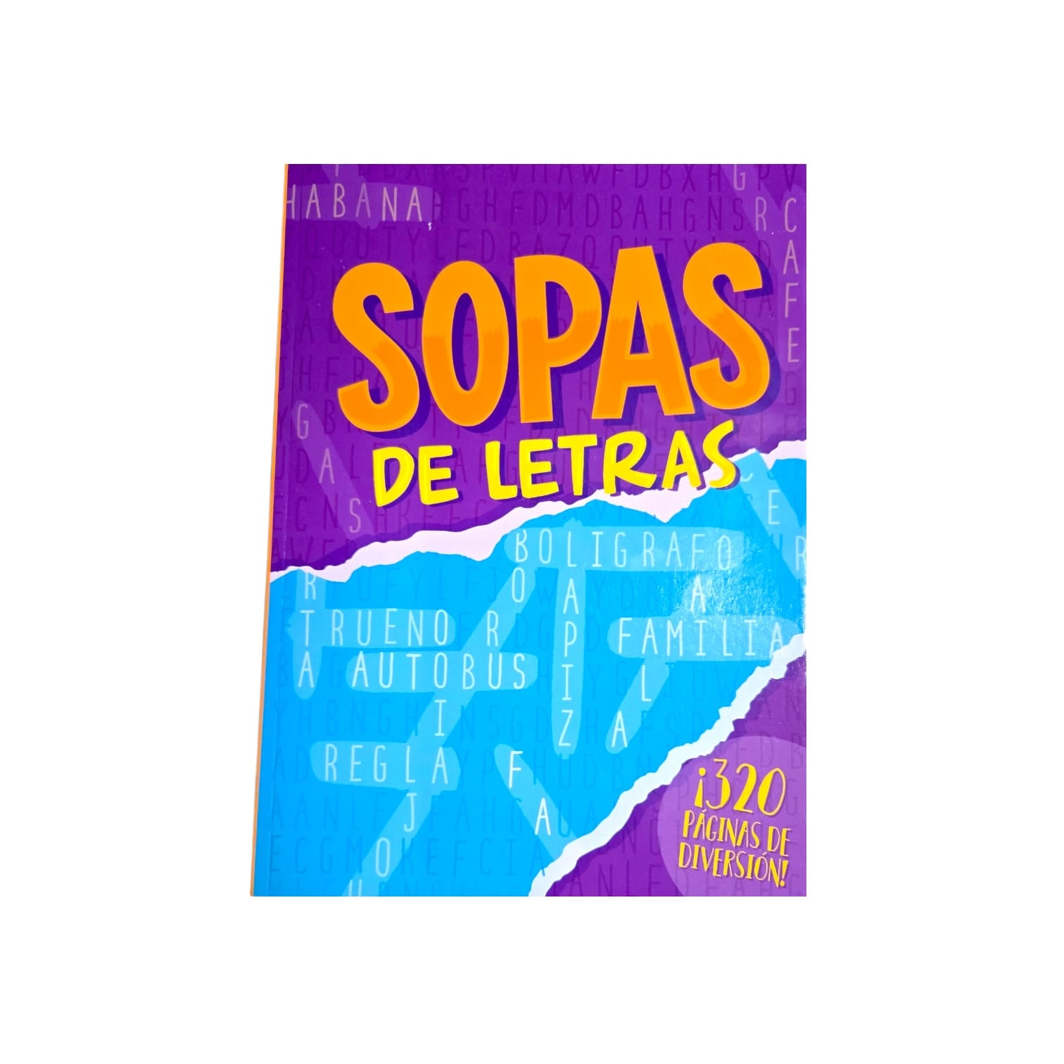 Sopa de Letras- 320 Páginas de Diversión.