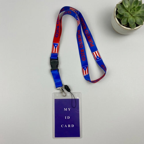 Souvenirs de Puerto Rico - Lanyard para ID