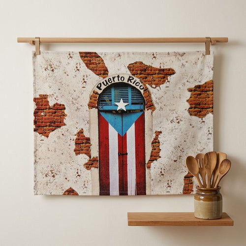 Souvenir de Puerto Rico- Kitchen Towel