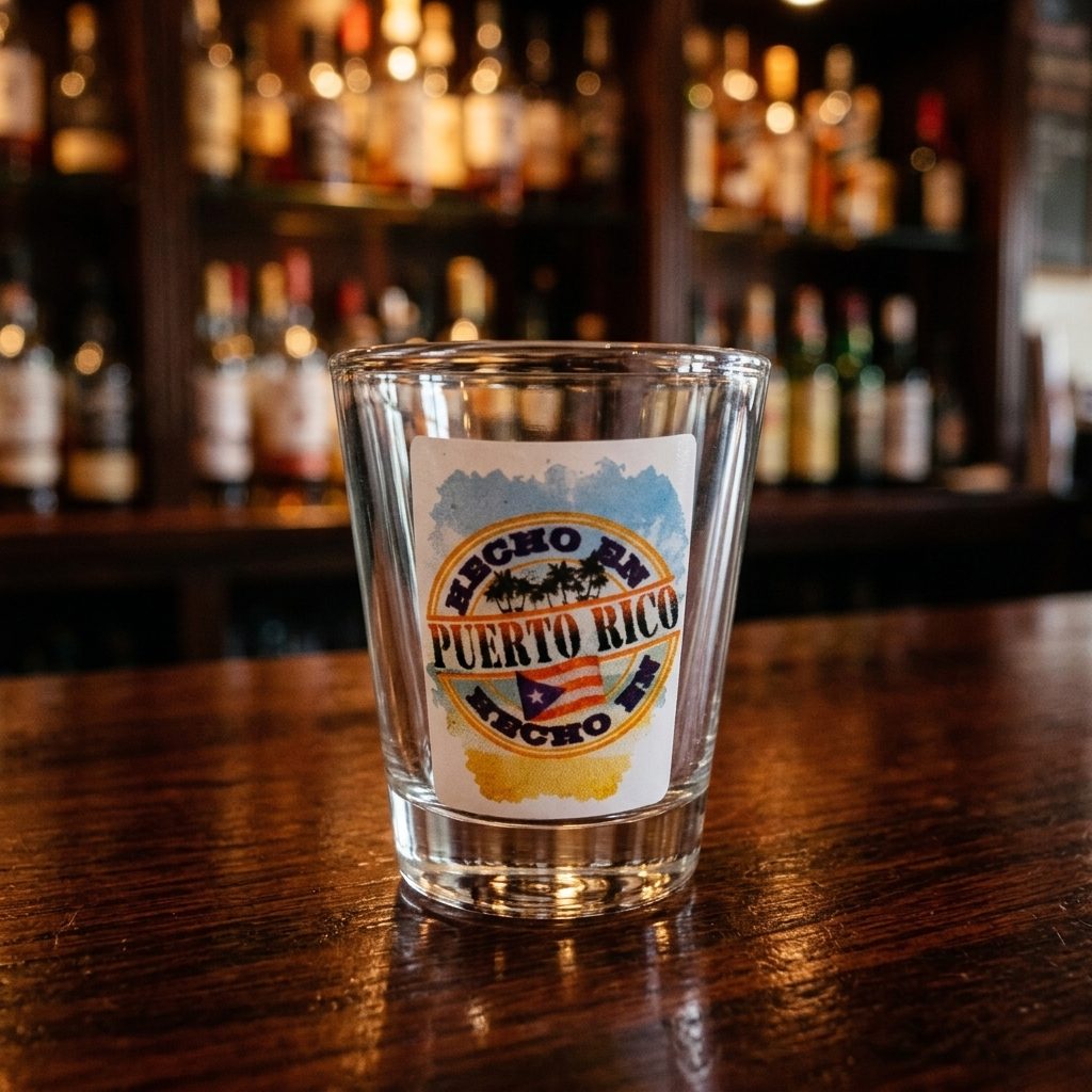 Souvenir de Puerto Rico - Shot Glass (Variedad de Estilos)