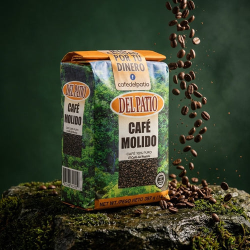 Café Del Patio 100% Puro / 14oz (Ground Coffee)
