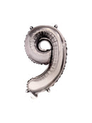 AW- Globo Metálico Plata 34"IN