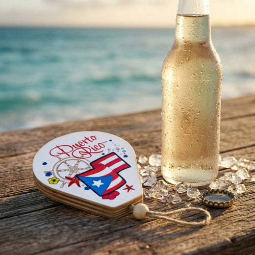 Souvenir de Puerto Rico- Puerto Rico Bottle Opener