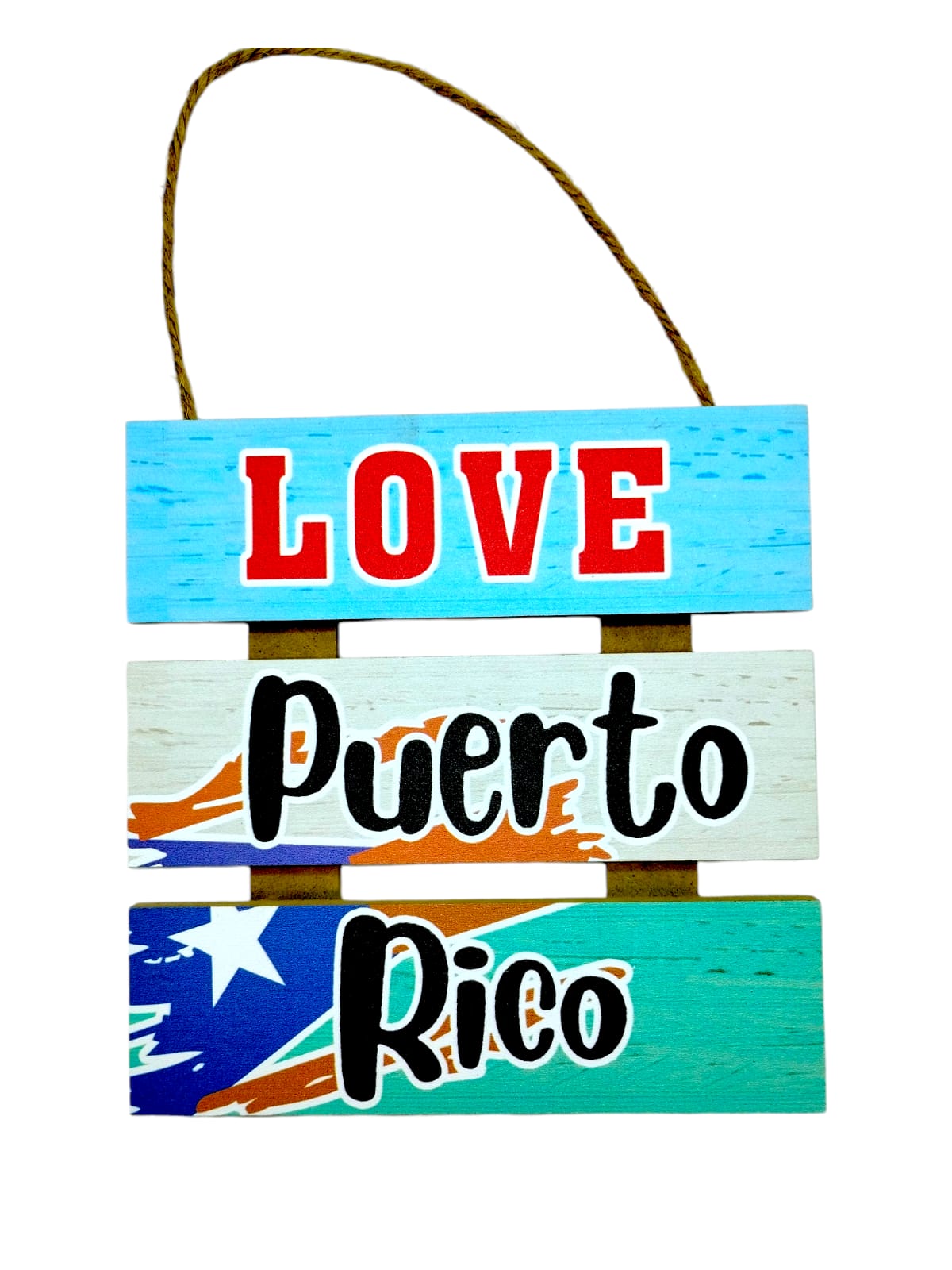 Souvenirs de Puerto Rico- MDF Wall Plaque
