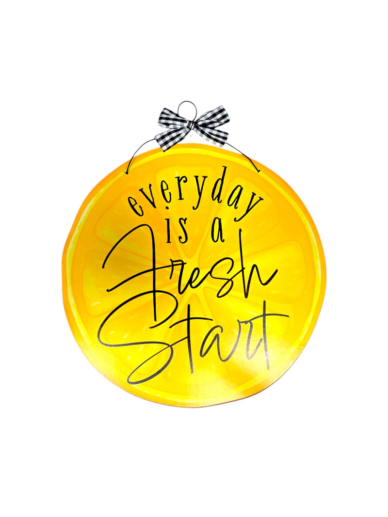 Hello Summer Fun! Lemon Hanging Décor