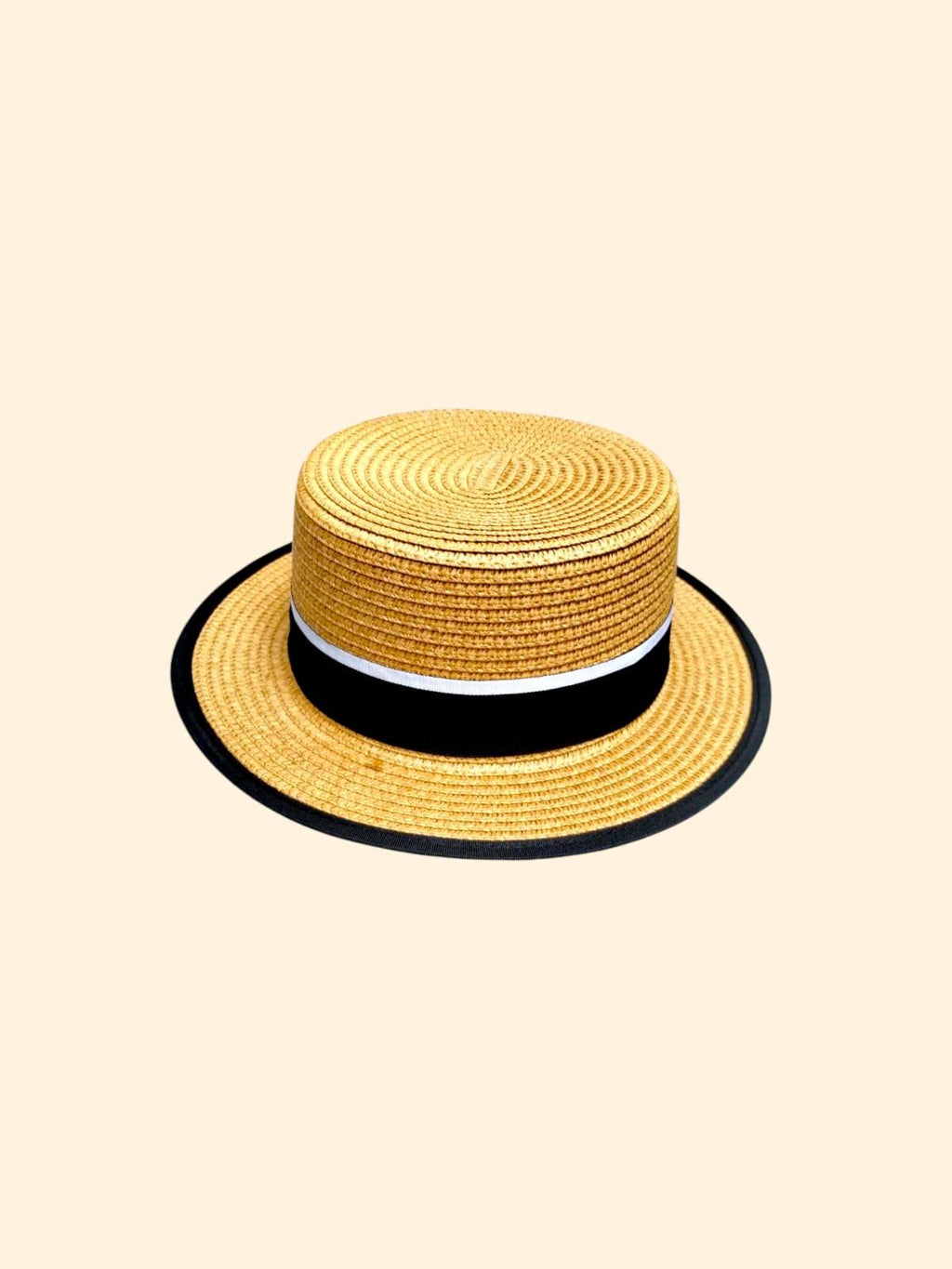 Sombrero estilo "Canotier" o "Boater"