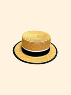Sombrero estilo "Canotier" o "Boater"