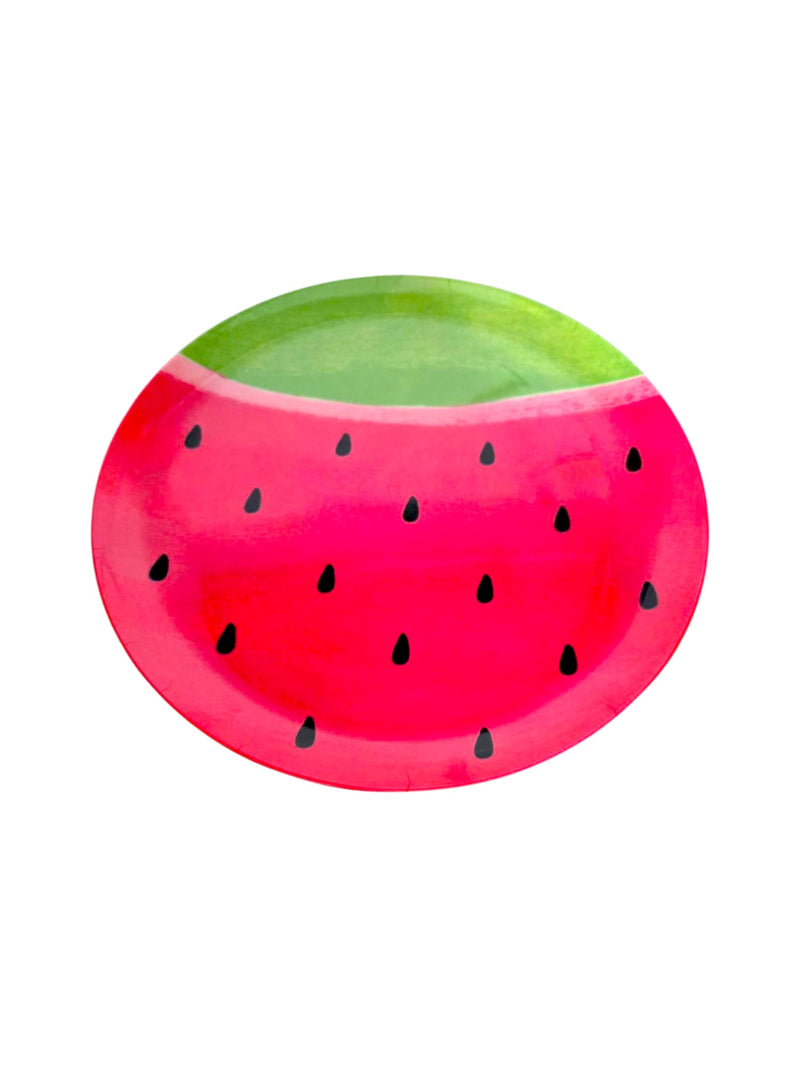 Platos Melamina con diseño de Melón, Bowl de Melamina  con diseño de Melón