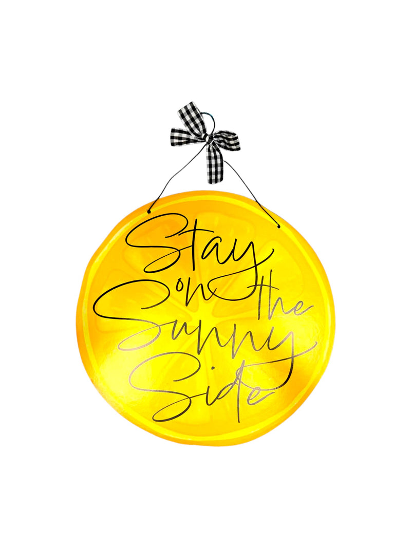 Hello Summer Fun! Lemon Hanging Décor