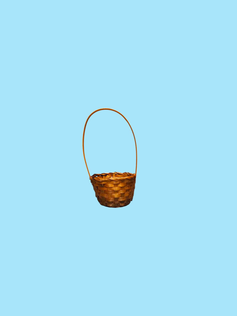 Decoración de Easter- Basket DK Wood (Dark Brown)