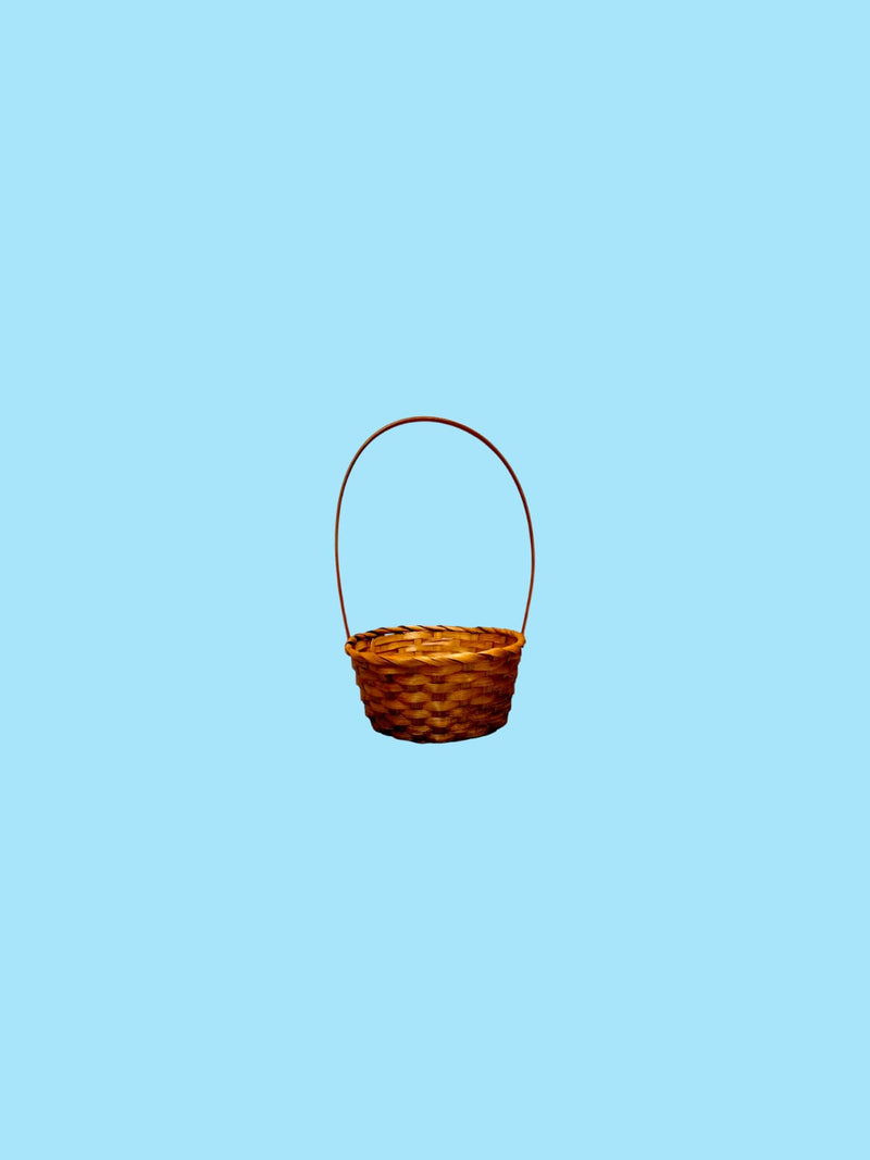 Decoración de Easter- Basket DK Wood (Dark Brown)
