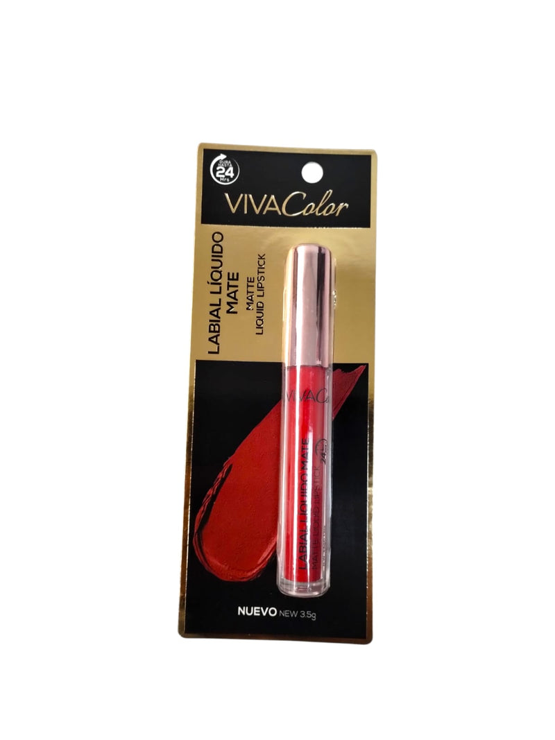 Maquillaje Labial Líquido Mate by Viva Color