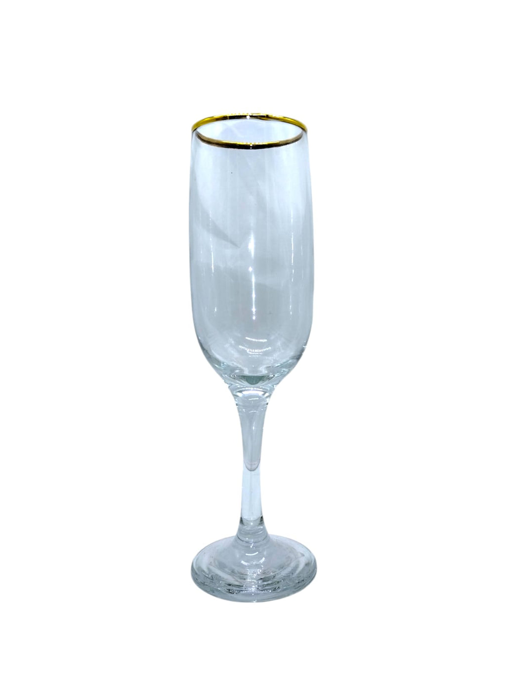 Glassware - Crystal Glasses with Gold Rim